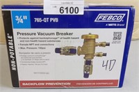 Febco Pressure Vacuum Breaker 3/4