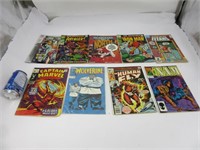8 comic books dont Wolverine