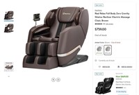 N2213  Relaxzen Shiatsu Massage Chair