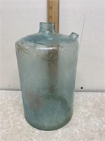 Antique Blue Jar Kerosene Oil Bottle?