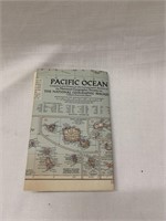 VTG National Geographic Map of Pacific Ocean
