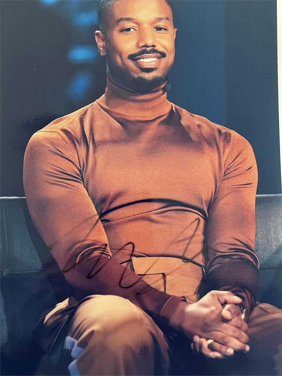 Michael B. Jordan signed photo