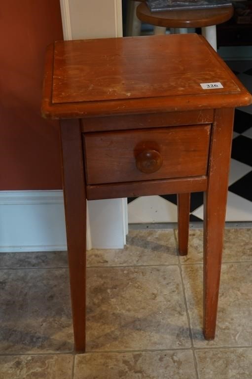 Maple Telephone Table or Side Table