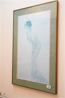 Print of Nude Woman