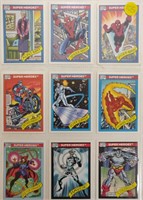 1990 Marvel #28-36 Superhero Cards