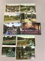 Lot of 10 Waterworks Park, ST. THOMAS postcards.