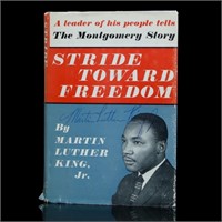 Martin Luther King Signed "Stride Toward Freedom"