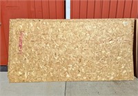 6 pieces of Chip Board. 8ft l x 4ft h x 1/4"