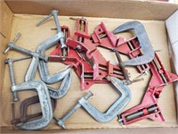 C clamps, corner clamps