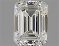 Gia Certified Emerald Cut .50ct Vs2 Diamond