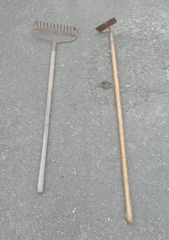 Rake and Hoe