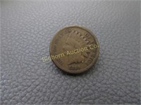 Indian Head Cent 1860 (Broad Bust)