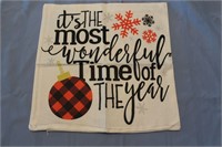 Most Wonderful Time of the Year Cushion Cover