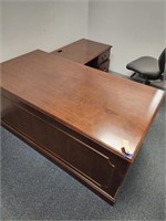 Office Desk, Shelf & Chair high quality wood with