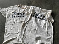 2 Hat TRIKK concert shirts  1 L 1 XL