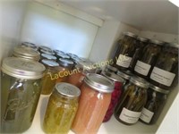 all canned goods in cubby elephant garlic scapes