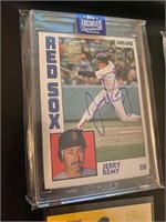 JERRY REMY ARCHIVES AUTO 49 MADE