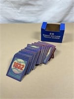 1989 Score Baseball Magic Motion Trivia Cards -