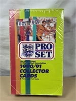 Vintage 1990 1991 Pro Set Soccer Unopened Sealed