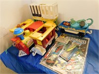 FISHER PRICE TOYS, SPIDER MAN PEN,LUCKY STRIKE