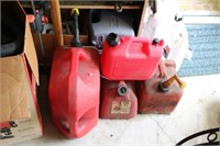 Collection of 4 Gas Cans  NO SHIPPING