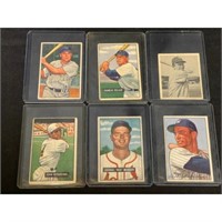 (10) 1948-1952 Bowman Baseball Cards