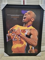 NEW Framed Kobe Bryant