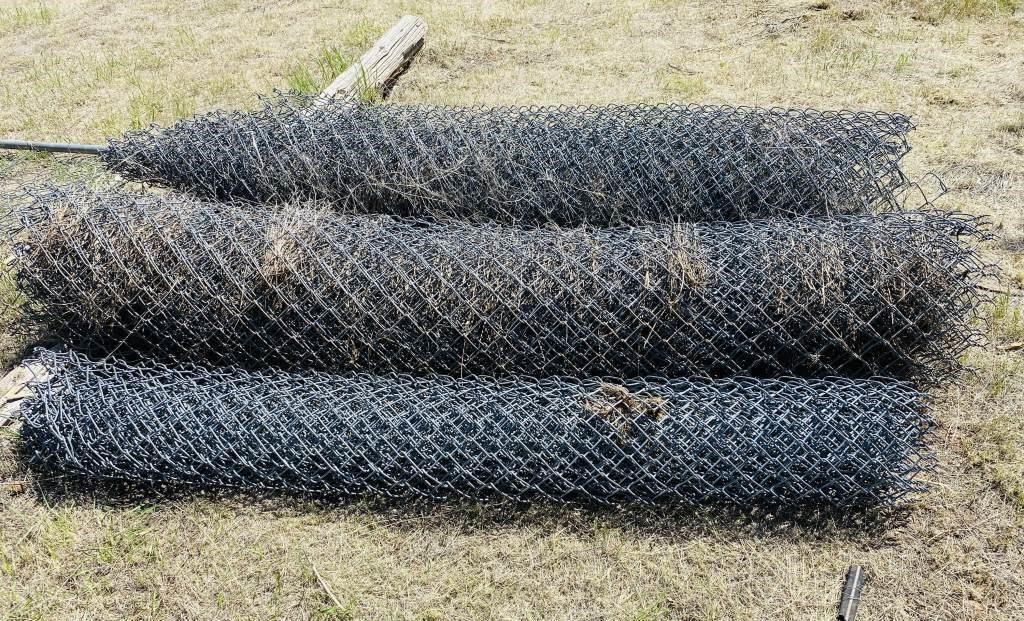 Misc Rolls of Chain Link Fencing