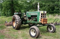 1967 Oliver 1850 Gas Hydro-Power Drive Tractor