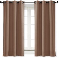 2 PIECES SIZE 52 X 72 INCHES NICETOWN CURTAINS