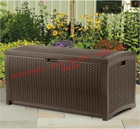 Suncast 73Gal Deck Box Brown