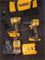 DeWalt 20V 2 tool combo kit, missing 1 battery