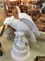 White ceramic bird