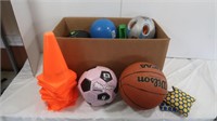 Sporting Good Lot-Balls & more