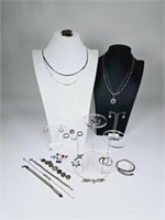 4.15 OZT Vintage Sterling Silver Jewelry