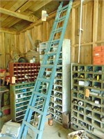 Vintage Wooden Extenison Ladders