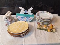 Assortment of Easter Decorations
