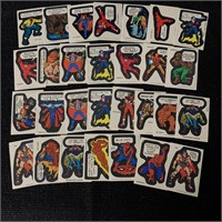 1975 Marvel Sticker Cards