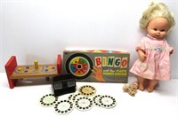 Vintage Toys: Bingo,Matel Doll,View Master