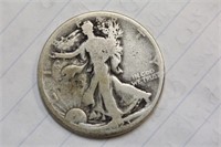 1923-S Walking Liberty Silver Half Dollar