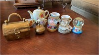 Winnie the Pooh Mini tea set, Brass Items, Mini