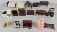 Doll House Furniture Lot