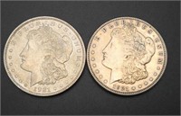 2 -1921 Morgan Dollars