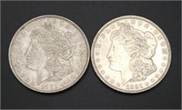 2 -1921 Morgan Dollars