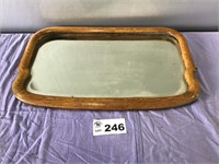 VINTAGE MIRROR AND FRAME