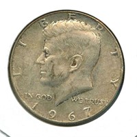 1967 Kennedy Silver Half Dollar