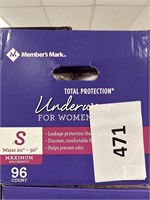 MM womens underwear S 96 ct