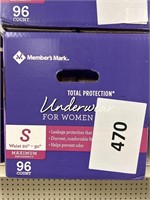 MM womens underwear S 96 ct