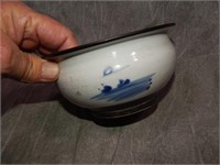 Old Chinese Blue Decorated Pot