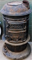 Antique  Round Oak No 18 Stove